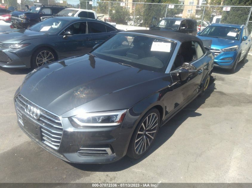 2018 AUDI A5 CABRIOLET PREMIUM PLUS WAUYNGF56JN006113
