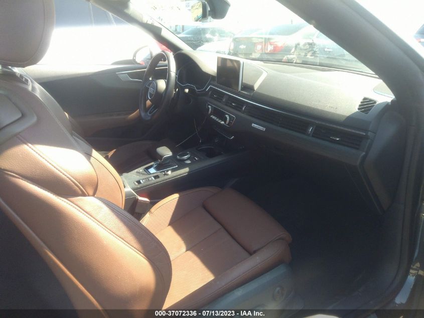 2018 AUDI A5 CABRIOLET PREMIUM PLUS WAUYNGF56JN006113