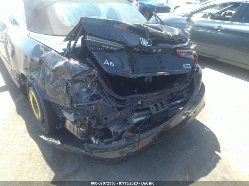 2018 AUDI A5 CABRIOLET PREMIUM PLUS WAUYNGF56JN006113