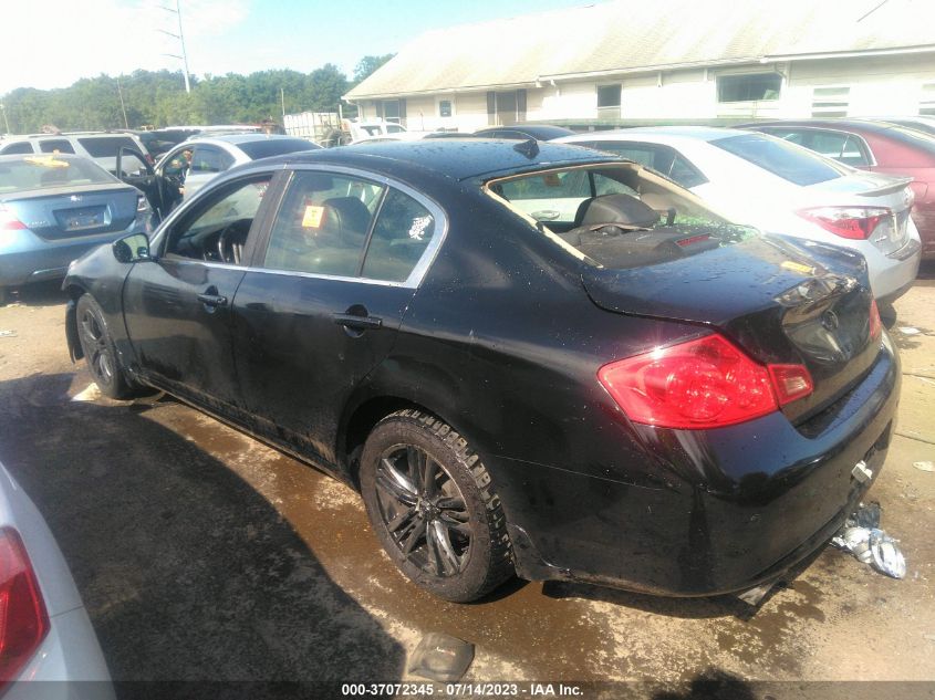 2013 INFINITI G37 SEDAN X - JN1CV6AR4DM768001