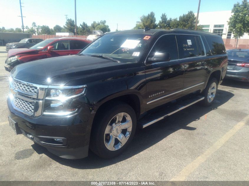 2017 CHEVROLET SUBURBAN LT - 1GNSCHKC3HR237019