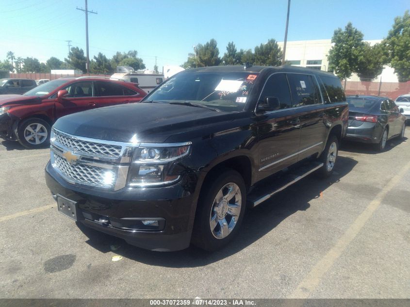 2017 CHEVROLET SUBURBAN LT - 1GNSCHKC3HR237019