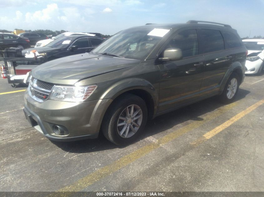 2016 DODGE JOURNEY SXT - 3C4PDCBB2GT174166