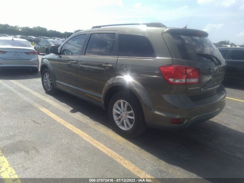 2016 DODGE JOURNEY SXT - 3C4PDCBB2GT174166