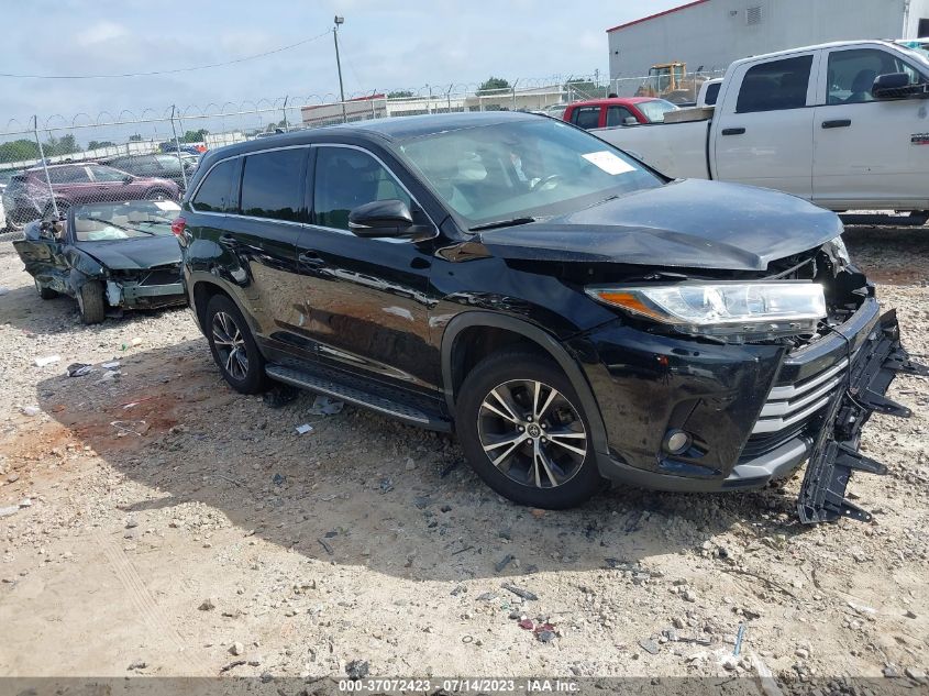 2017 TOYOTA HIGHLANDER LE - 5TDZZRFH3HS229800