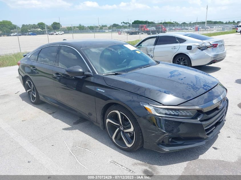 1HGCV3F29NA044168 Honda Accord Hybrid SPORT