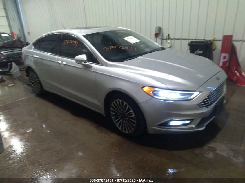 2018 FORD FUSION TITANIUM/PLATINUM - 3FA6P0D95JR192506