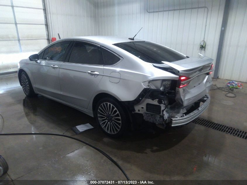 2018 FORD FUSION TITANIUM/PLATINUM - 3FA6P0D95JR192506