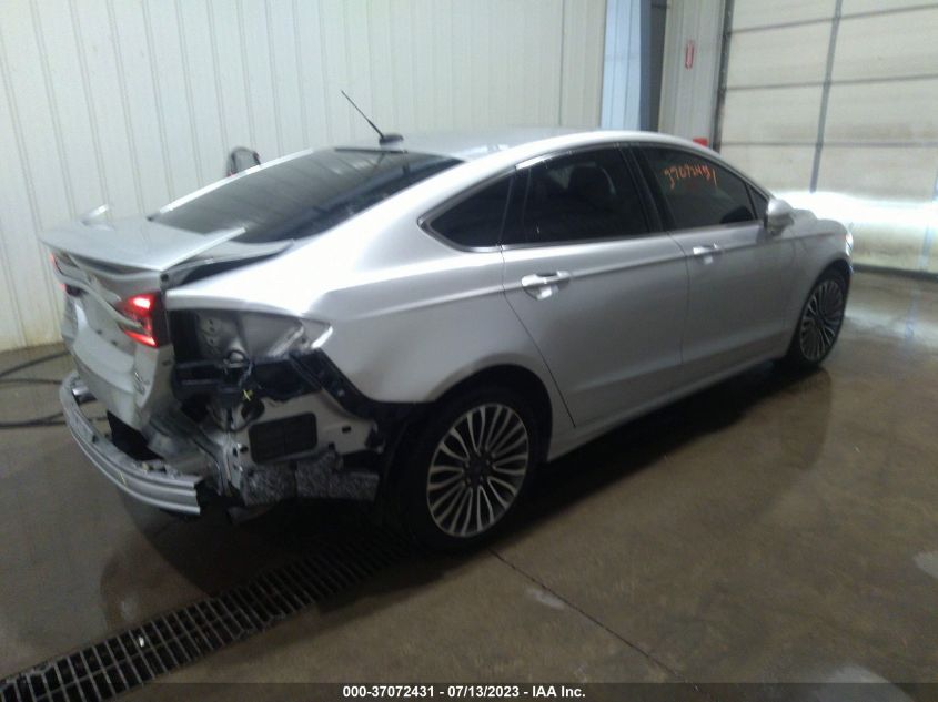 2018 FORD FUSION TITANIUM/PLATINUM - 3FA6P0D95JR192506