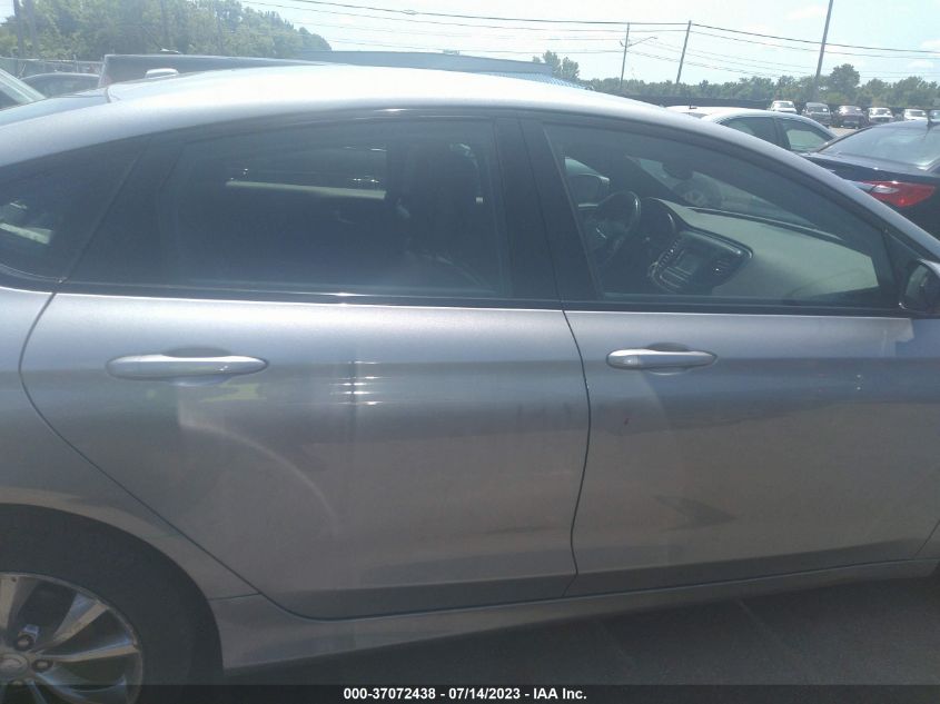 2015 CHRYSLER 200 S - 1C3CCCDG0FN627939