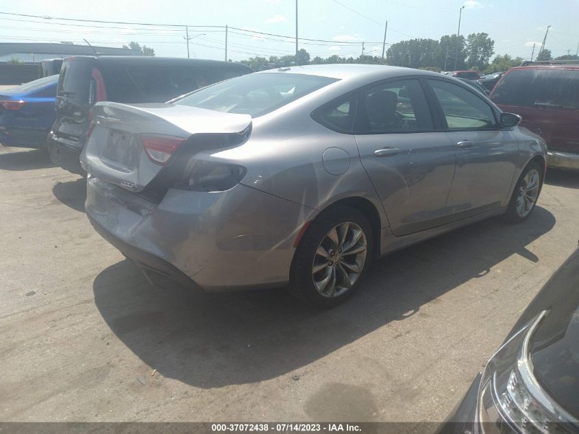 2015 CHRYSLER 200 S - 1C3CCCDG0FN627939