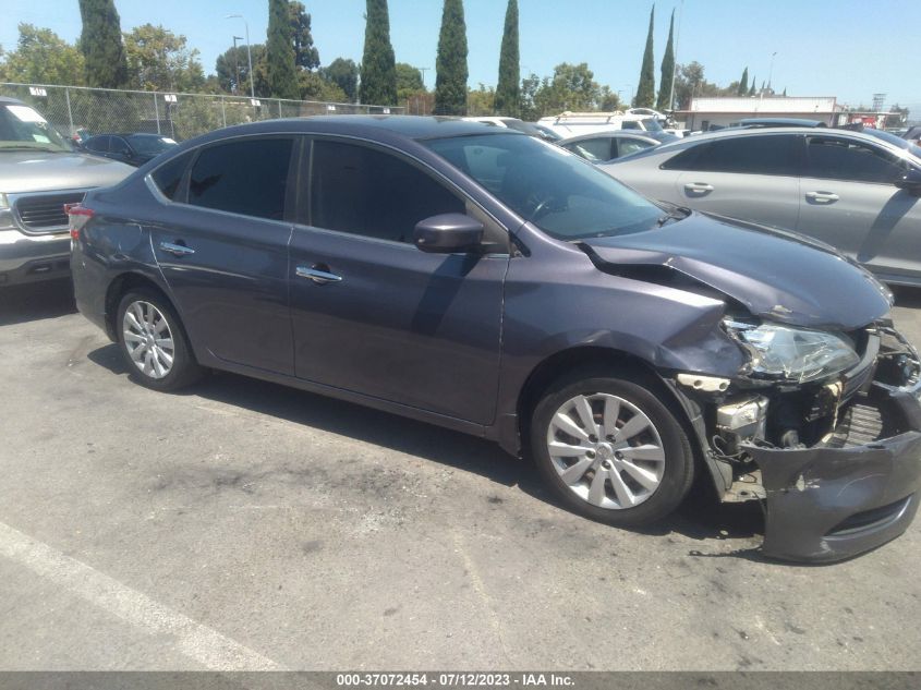 2015 NISSAN SENTRA SV - 3N1AB7AP0FL668592