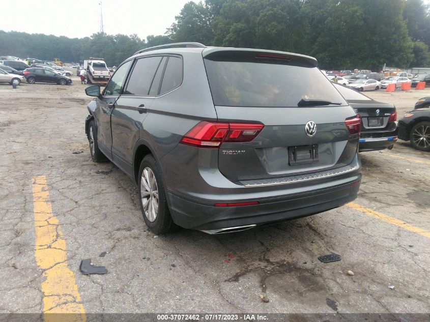 2019 VOLKSWAGEN TIGUAN S - 3VV1B7AX4KM109081