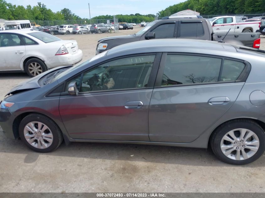 2013 HONDA INSIGHT EX JHMZE2H73DS000265