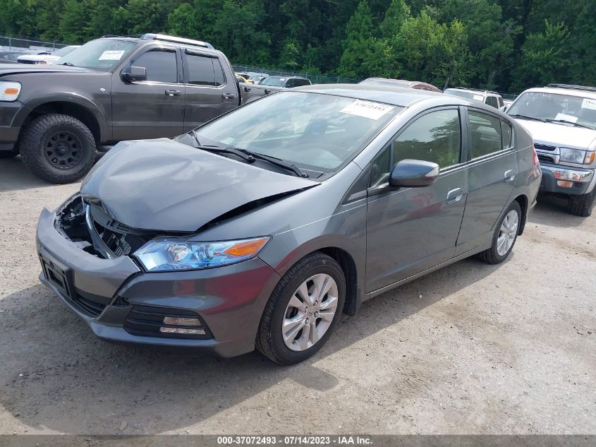 2013 HONDA INSIGHT EX JHMZE2H73DS000265