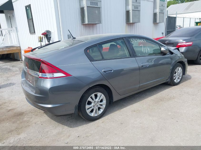 2013 HONDA INSIGHT EX JHMZE2H73DS000265