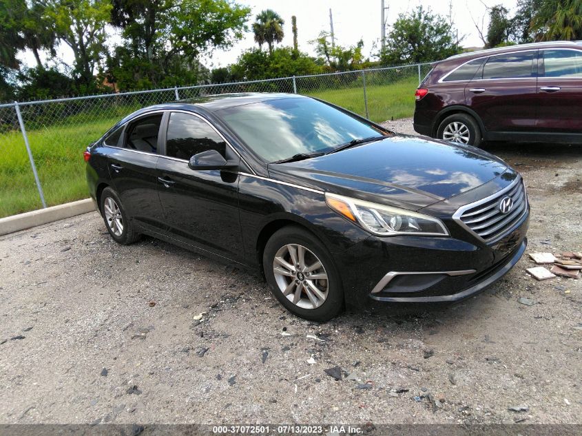 2017 HYUNDAI SONATA ECO - 5NPE24AA3HH444292