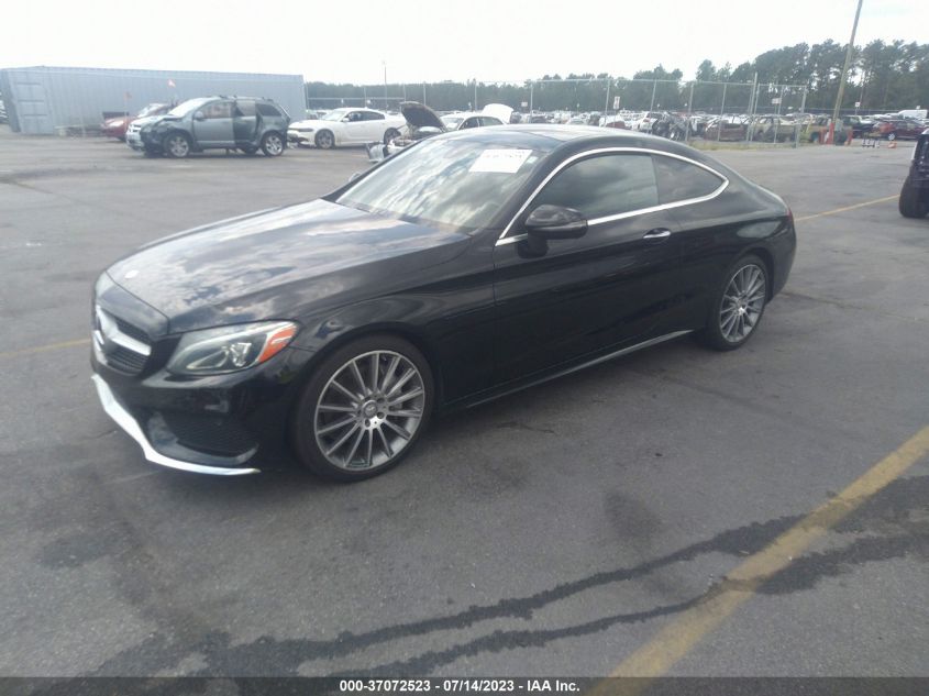 WDDWJ4JB2HF453694 2017 MERCEDES-BENZ C-CLASS - Image 2