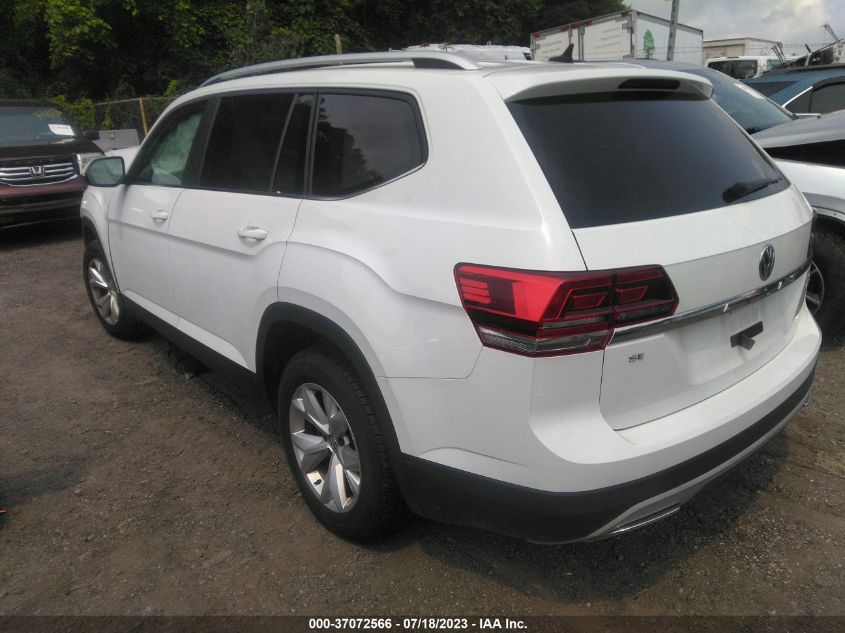 2019 VOLKSWAGEN ATLAS SE - 1V2UR2CA9KC570683