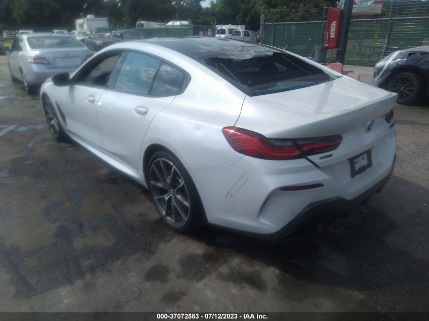 2020 BMW 8 SERIES M850I - WBAGV8C04LCD99301