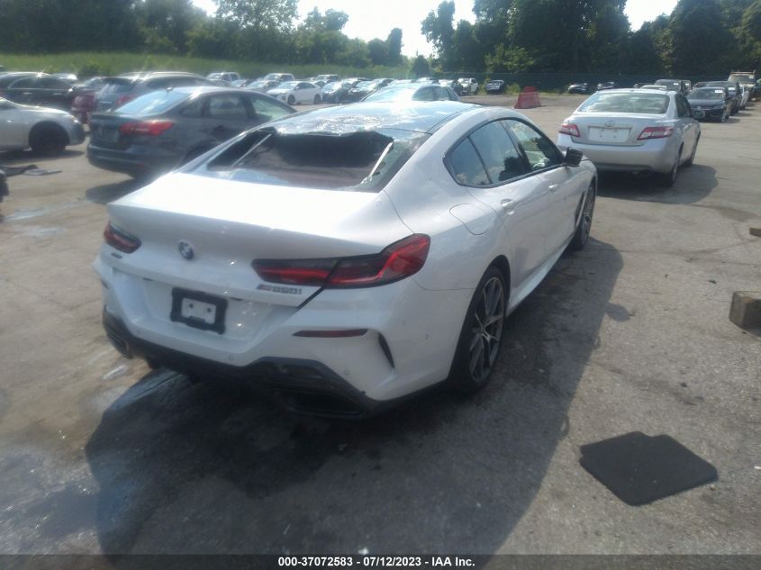 2020 BMW 8 SERIES M850I - WBAGV8C04LCD99301