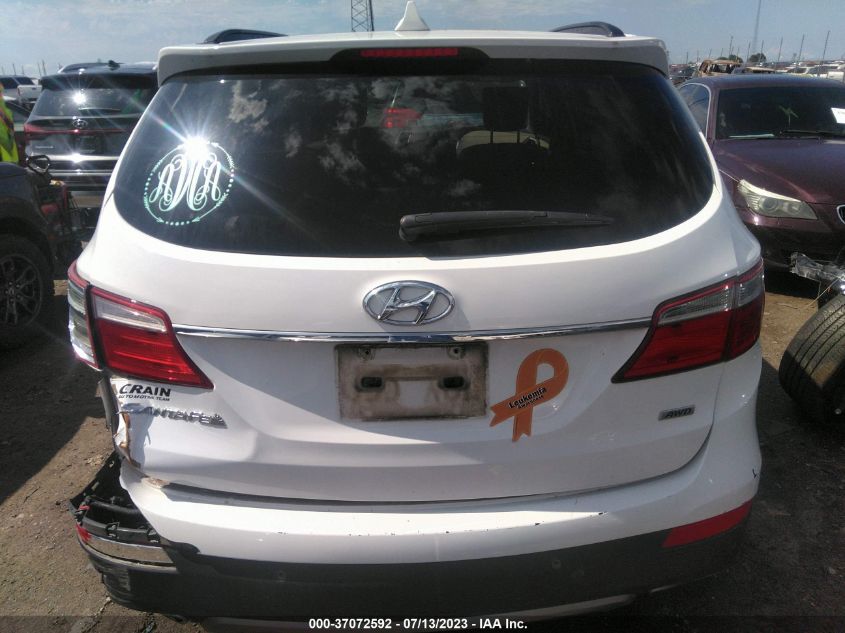 2014 HYUNDAI SANTA FE GLS - KM8SRDHF5EU054372