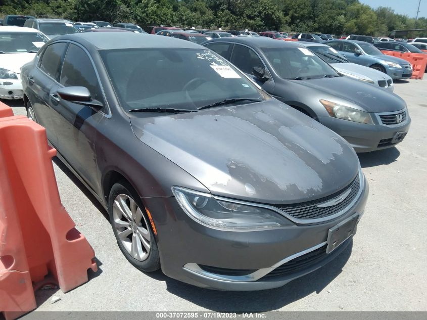 2015 CHRYSLER 200 LIMITED - 1C3CCCAB2FN570202