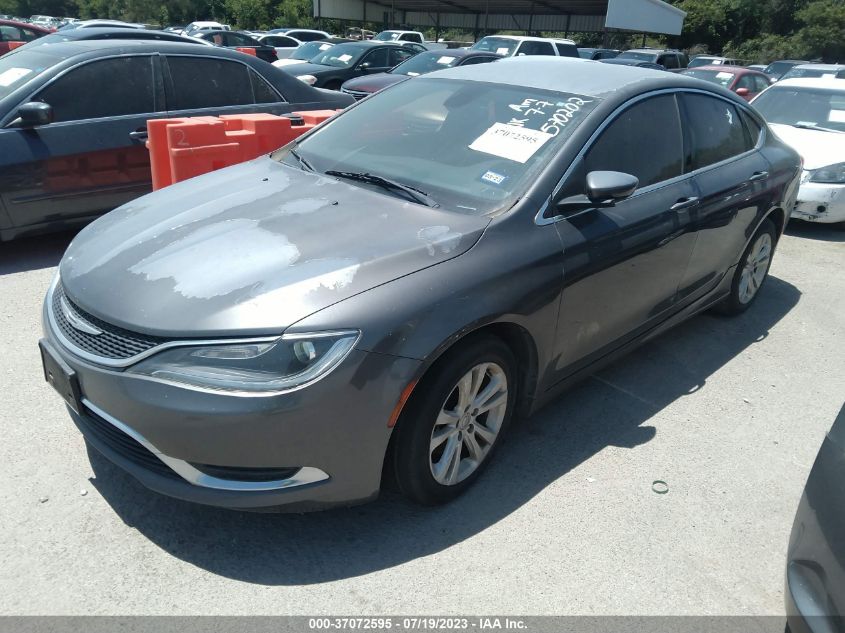 2015 CHRYSLER 200 LIMITED - 1C3CCCAB2FN570202