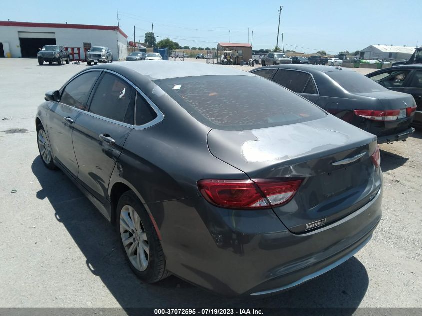 2015 CHRYSLER 200 LIMITED - 1C3CCCAB2FN570202