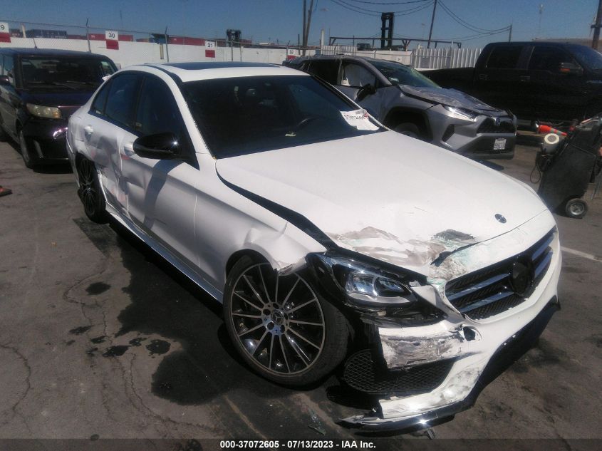 55SWF4JB9JU274640 2018 MERCEDES-BENZ C-CLASS - Image 1