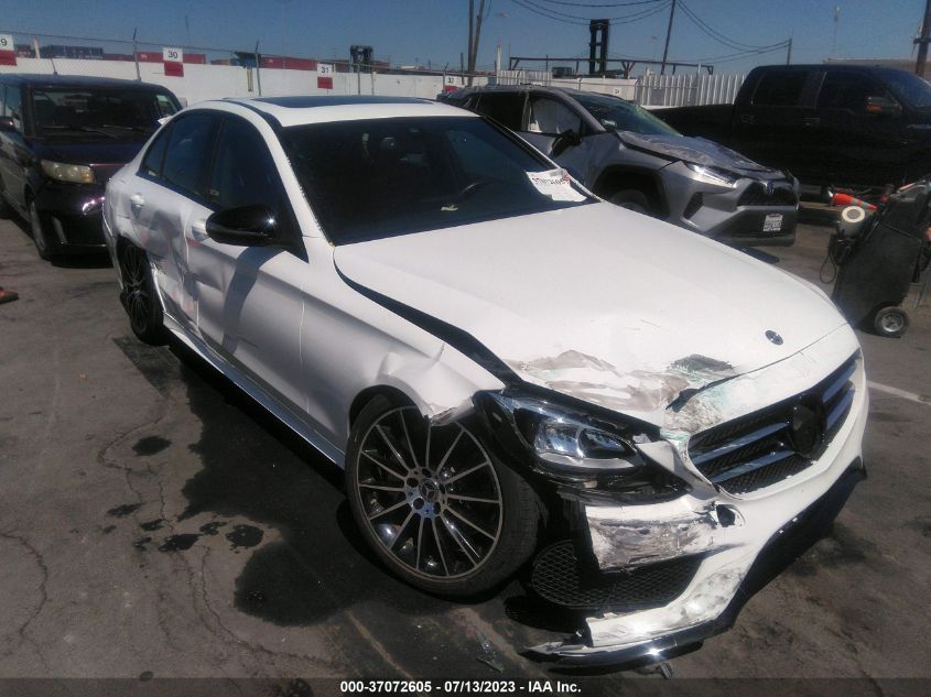 55SWF4JB9JU274640 2018 MERCEDES-BENZ C-CLASS, photo no. 1