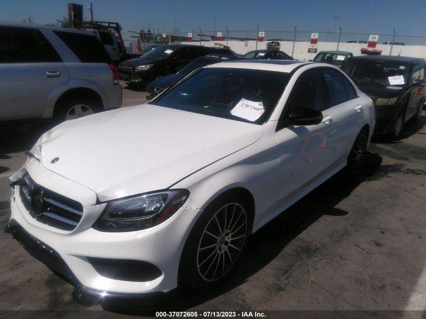 55SWF4JB9JU274640 2018 MERCEDES-BENZ C-CLASS, photo no. 2