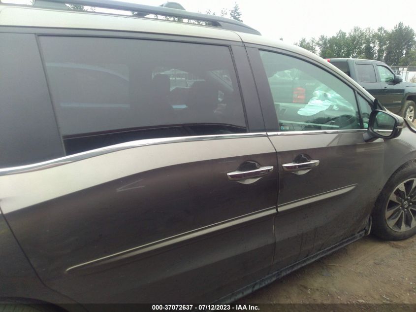 2021 HONDA ODYSSEY EX-L - 5FNRL6H71MB030117