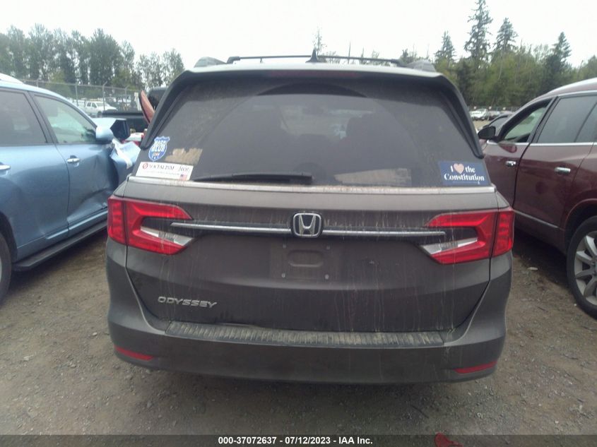 2021 HONDA ODYSSEY EX-L - 5FNRL6H71MB030117