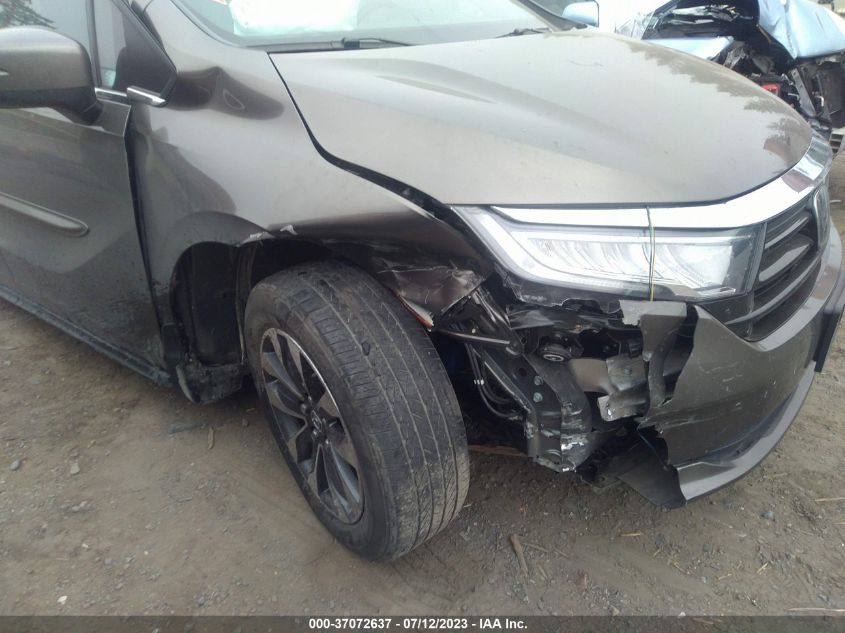 2021 HONDA ODYSSEY EX-L - 5FNRL6H71MB030117