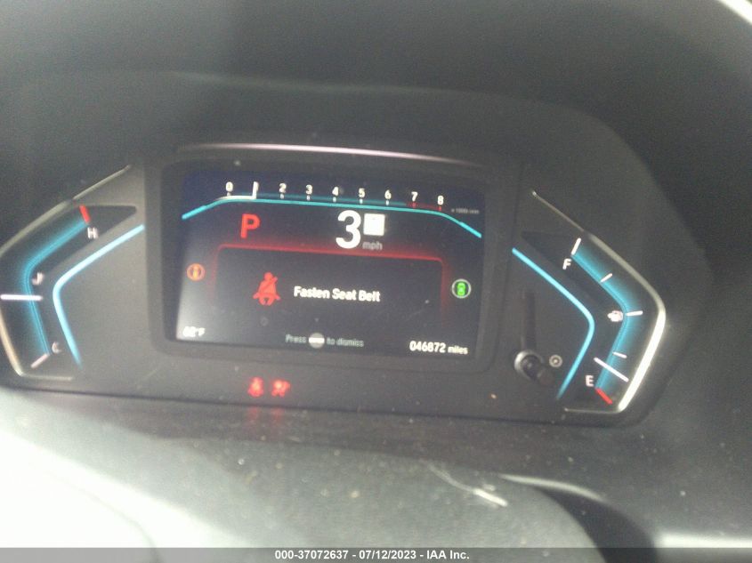 2021 HONDA ODYSSEY EX-L - 5FNRL6H71MB030117
