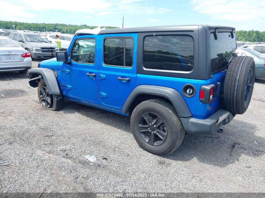 1C4HJXDG5NW164025 Jeep Wrangler Unlimited SPORT 3