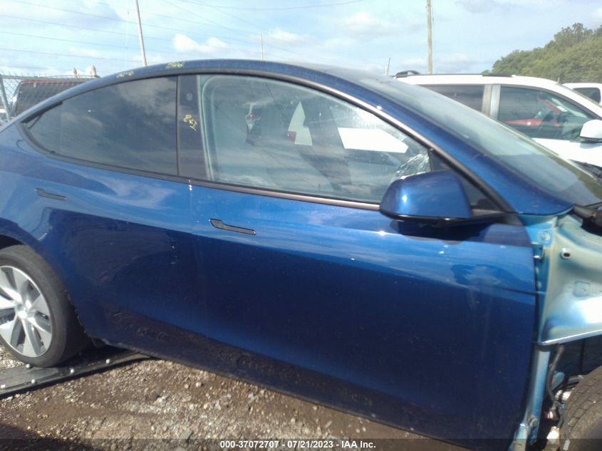 2021 TESLA MODEL Y LONG RANGE - 5YJYGDEE3MF144756