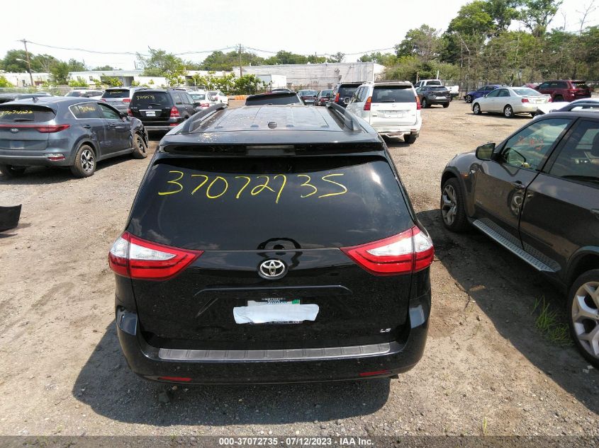 2016 TOYOTA SIENNA LE - 5TDKK3DCXGS752370