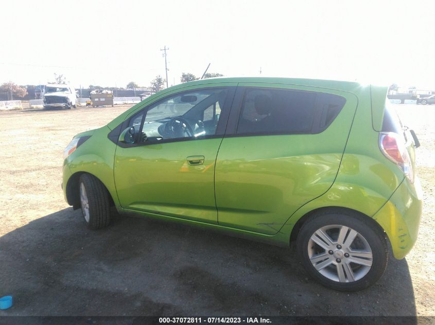 2014 CHEVROLET SPARK LT - KL8CD6S97EC484781