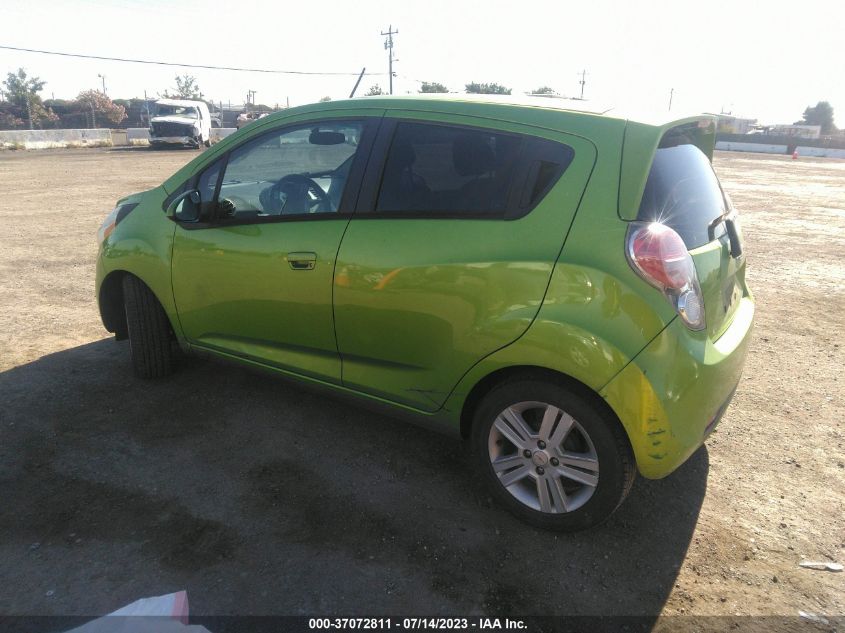 2014 CHEVROLET SPARK LT - KL8CD6S97EC484781