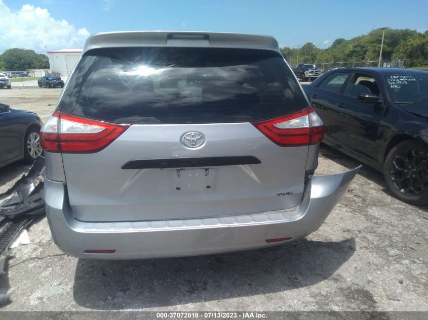 2017 TOYOTA SIENNA L - 5TDZZ3DC1HS772292