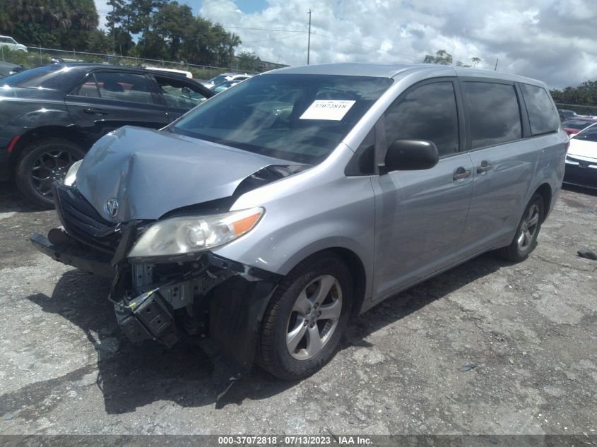 2017 TOYOTA SIENNA L - 5TDZZ3DC1HS772292
