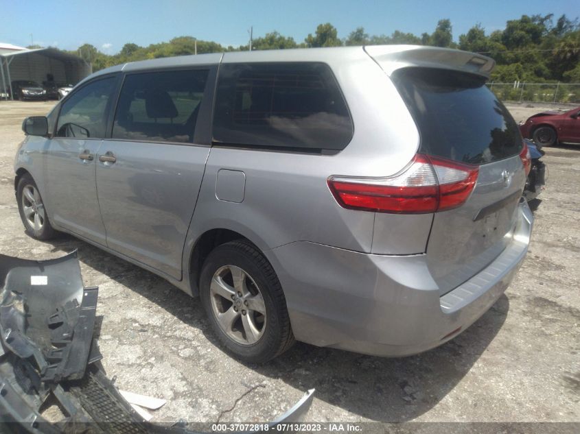 2017 TOYOTA SIENNA L - 5TDZZ3DC1HS772292