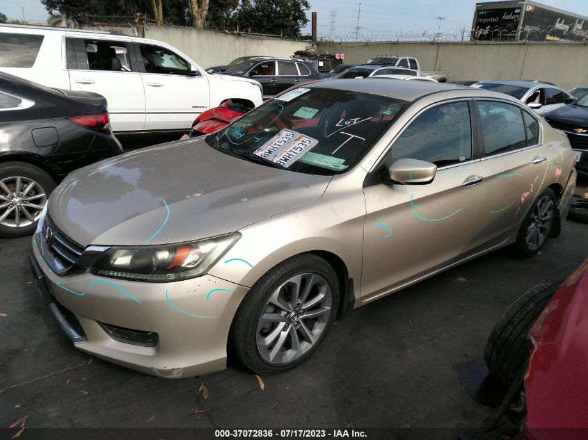 2014 HONDA ACCORD SEDAN SPORT - 1HGCR2F58EA223911