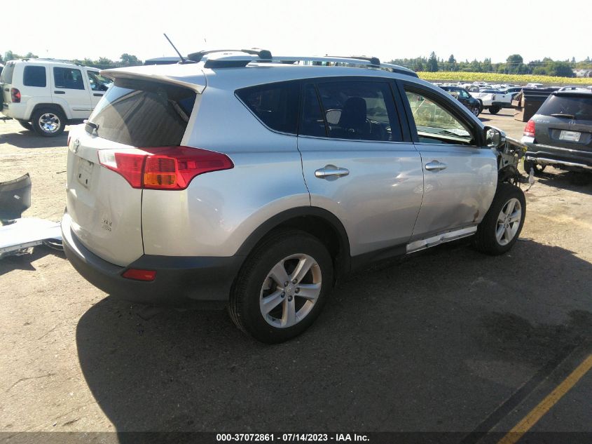 2014 TOYOTA RAV4 XLE - JTMRFREV6ED084419
