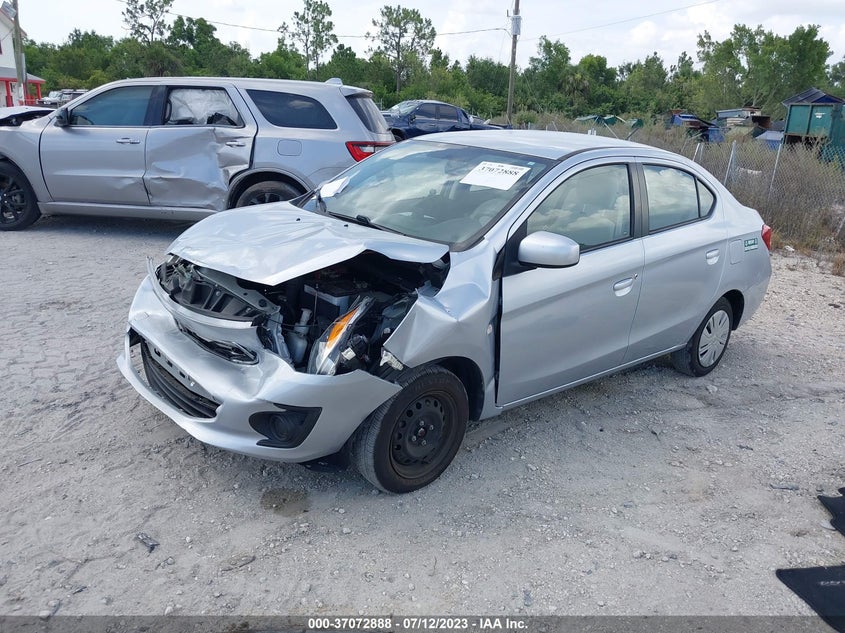 VIN ML32F3FJ6JHF08135 2018 MITSUBISHI MIRAGE G4 ES