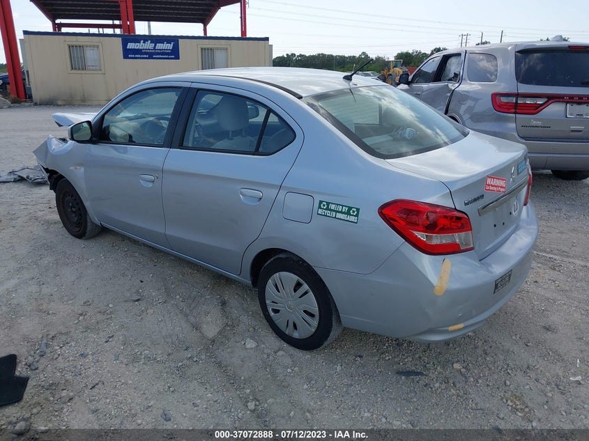 VIN ML32F3FJ6JHF08135 2018 MITSUBISHI MIRAGE G4 ES