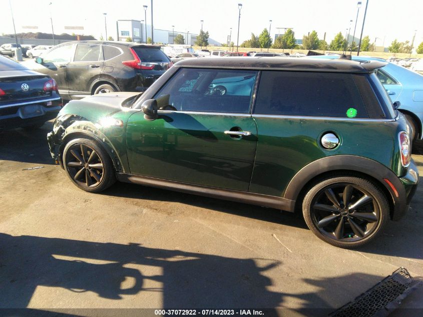2013 MINI COOPER HARDTOP S - WMWSV3C59DT388477