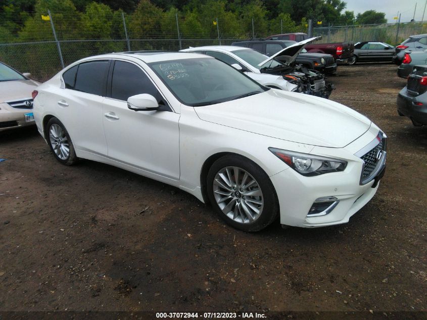 JN1EV7BR5MM754444 Infiniti Q50 3.0T LUXE